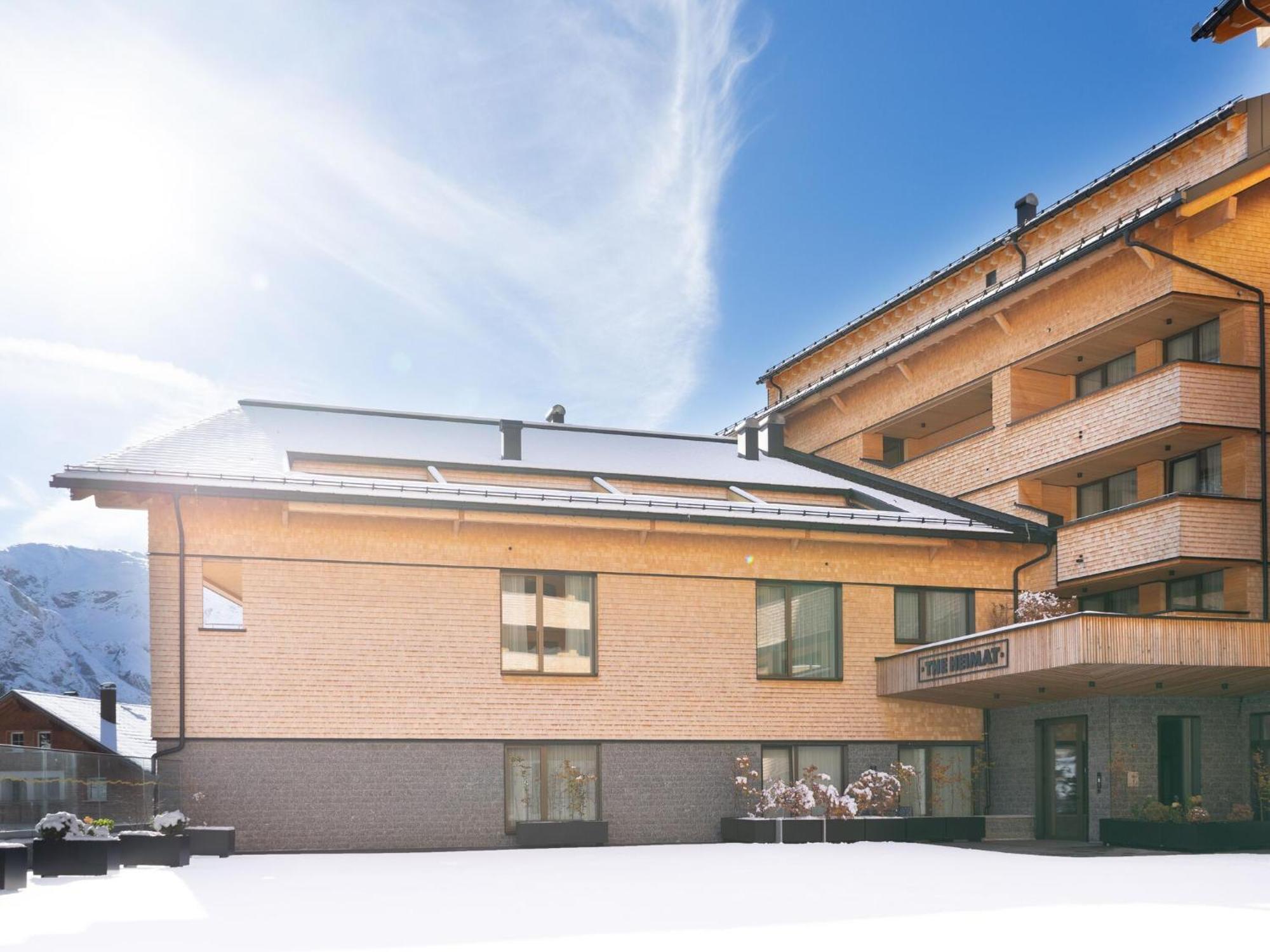 Apartment In Schroecken Near Ski Area Bagian luar foto