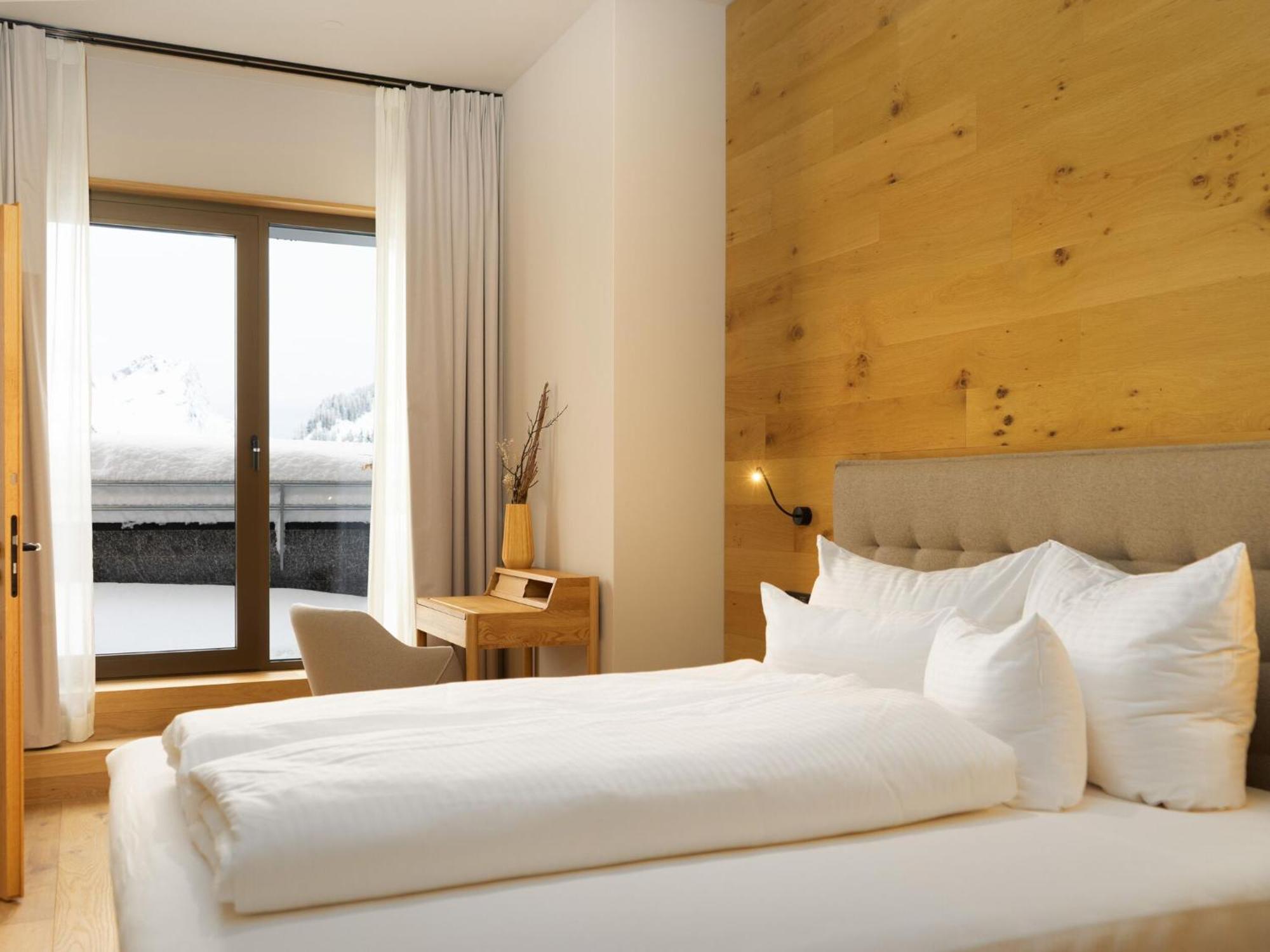 Apartment In Schroecken Near Ski Area Bagian luar foto